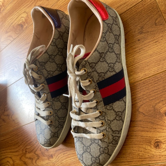 Gucci Ace GG Supreme sneakers men size 41 - Picture 6 of 11